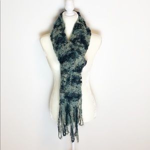 Loose Knit Winter Scarf - Made by Hand
